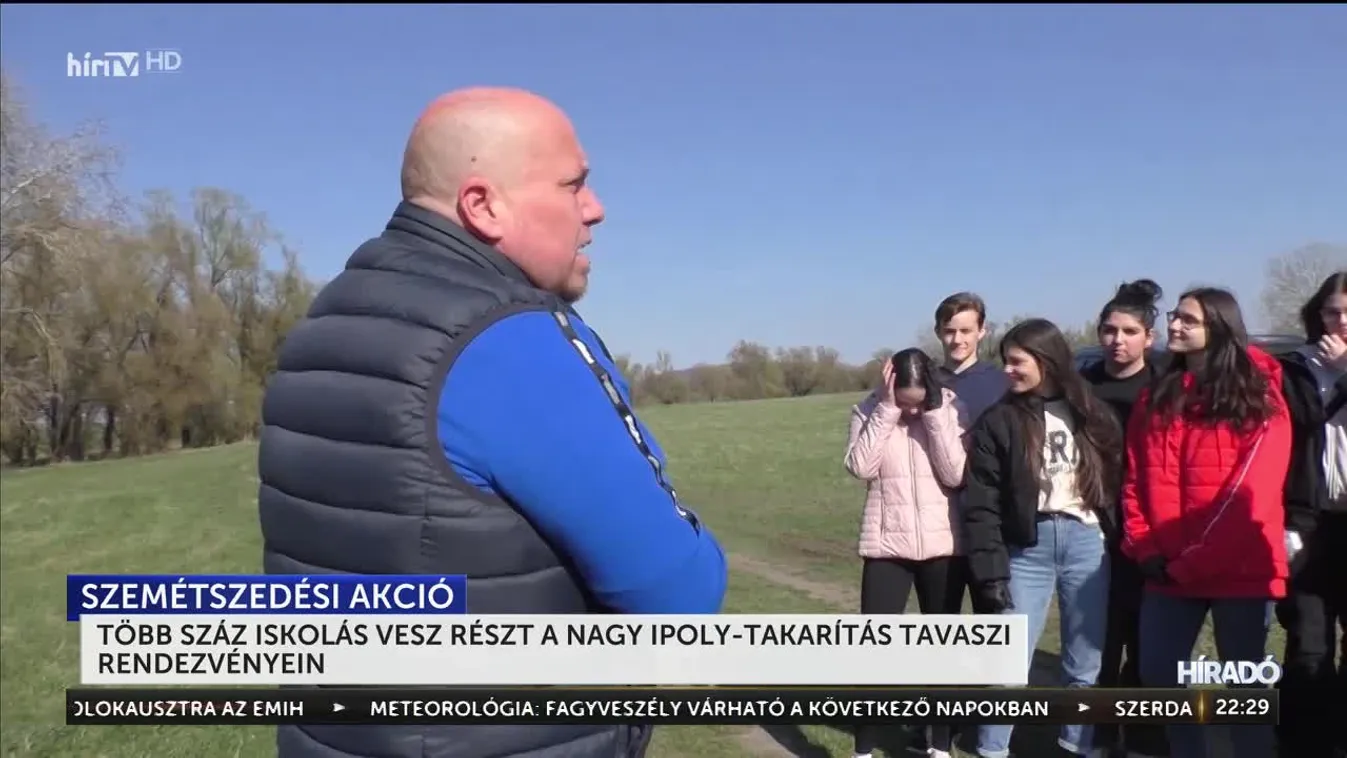 Több száz iskolás vesz részt a Nagy Ipoly-takarítás tavaszi rendezvényein + videó