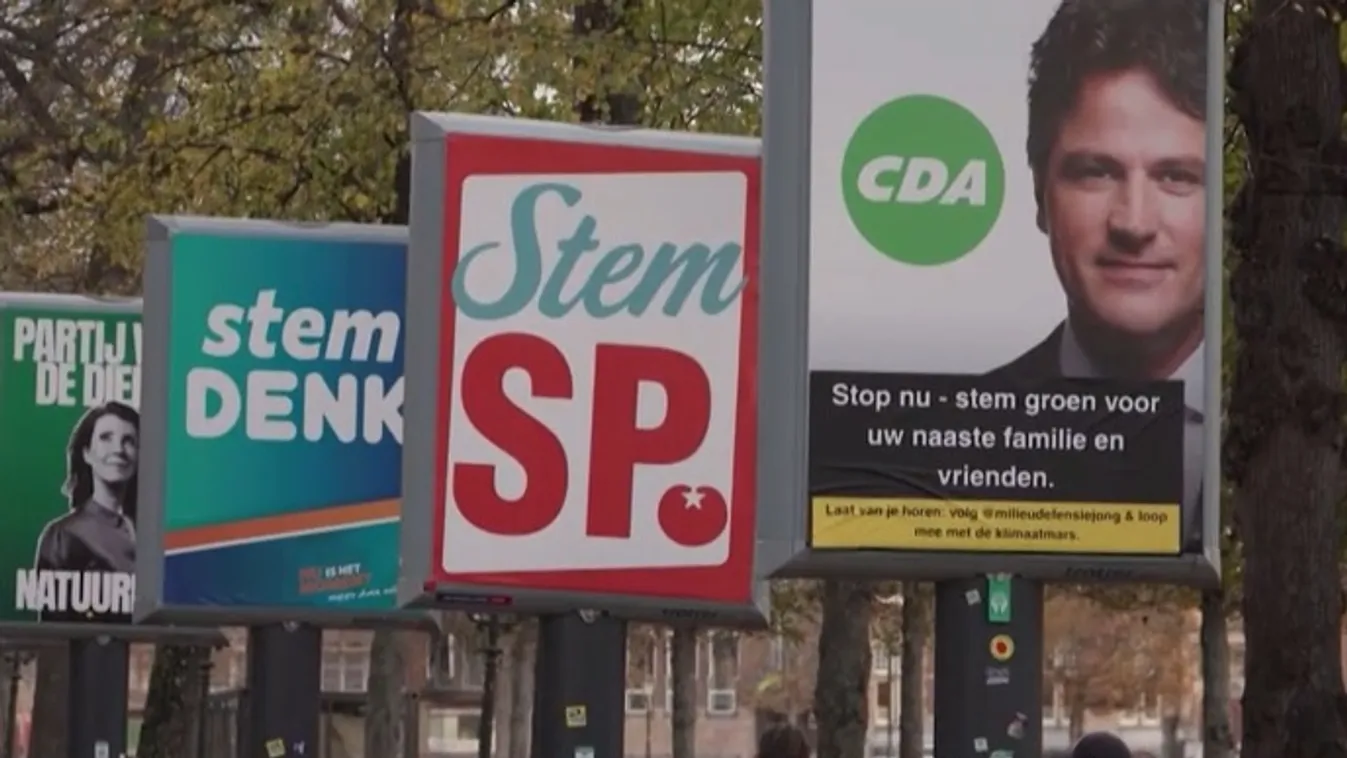 Elkezdődtek az előrehozott parlamenti választások Hollandiában + videó