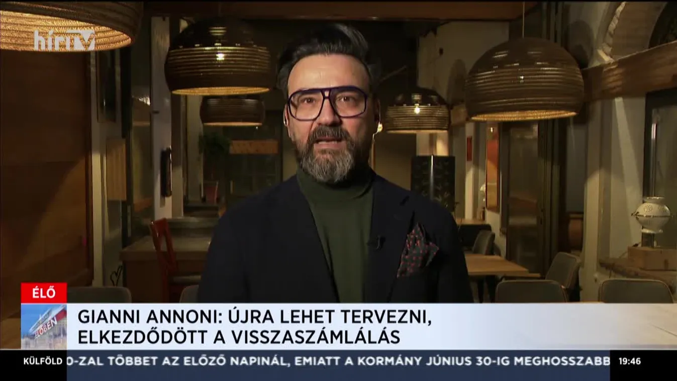Gianni Annoni: Megérkezett a remény végre!