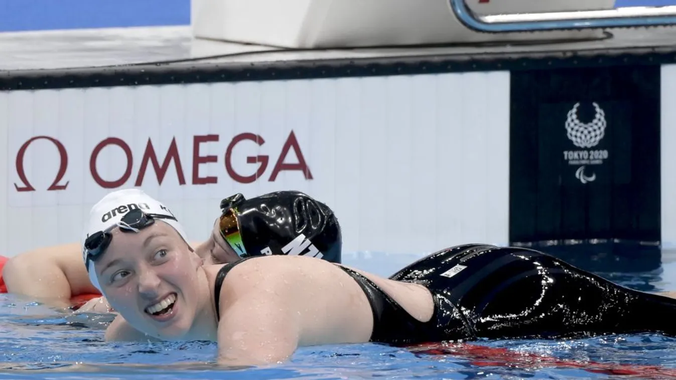 Konkoly Zsófia paralimpiai bajnok 100 méteres pillangóúszásban