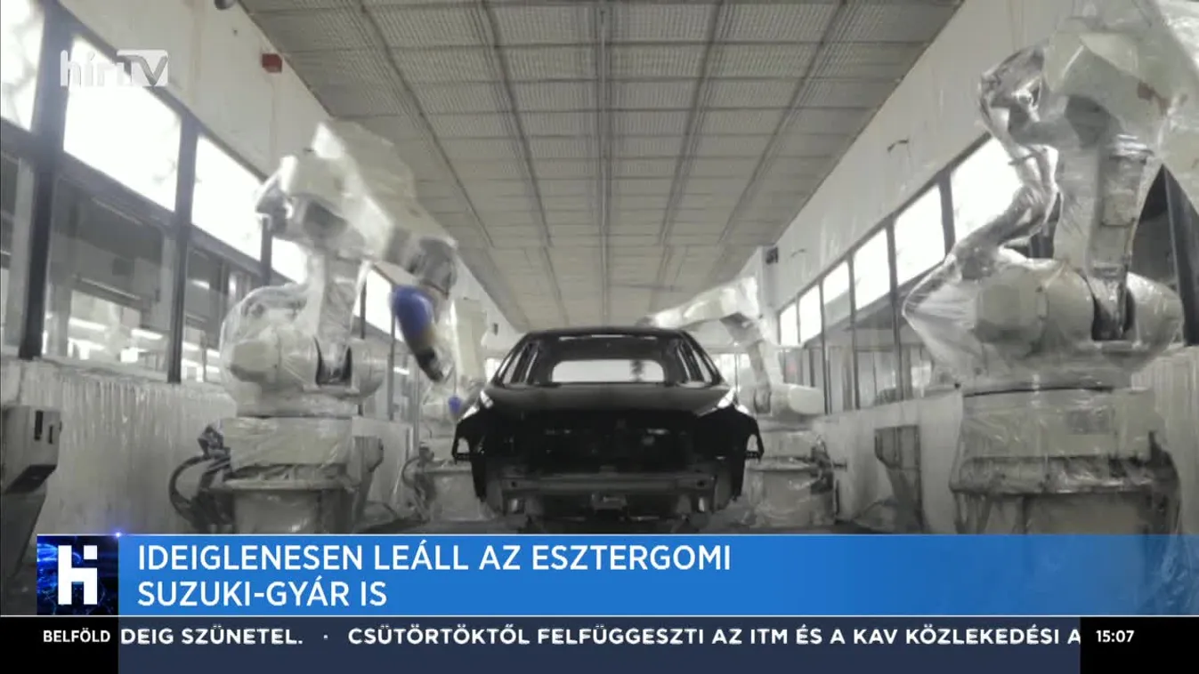 Ideiglenesen leáll az esztergomi Suzuki-gyár