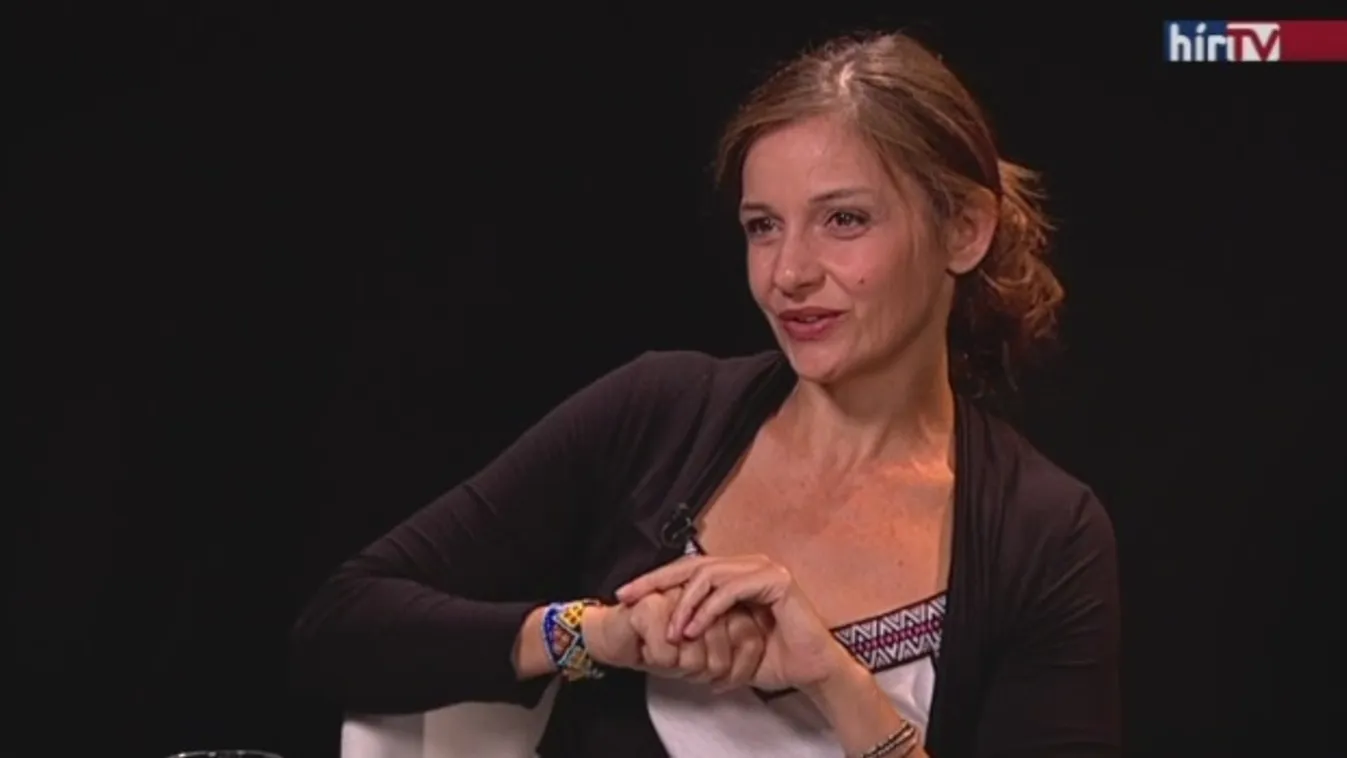 Alinda vendége Csatári Éva színész, bohócdoktor