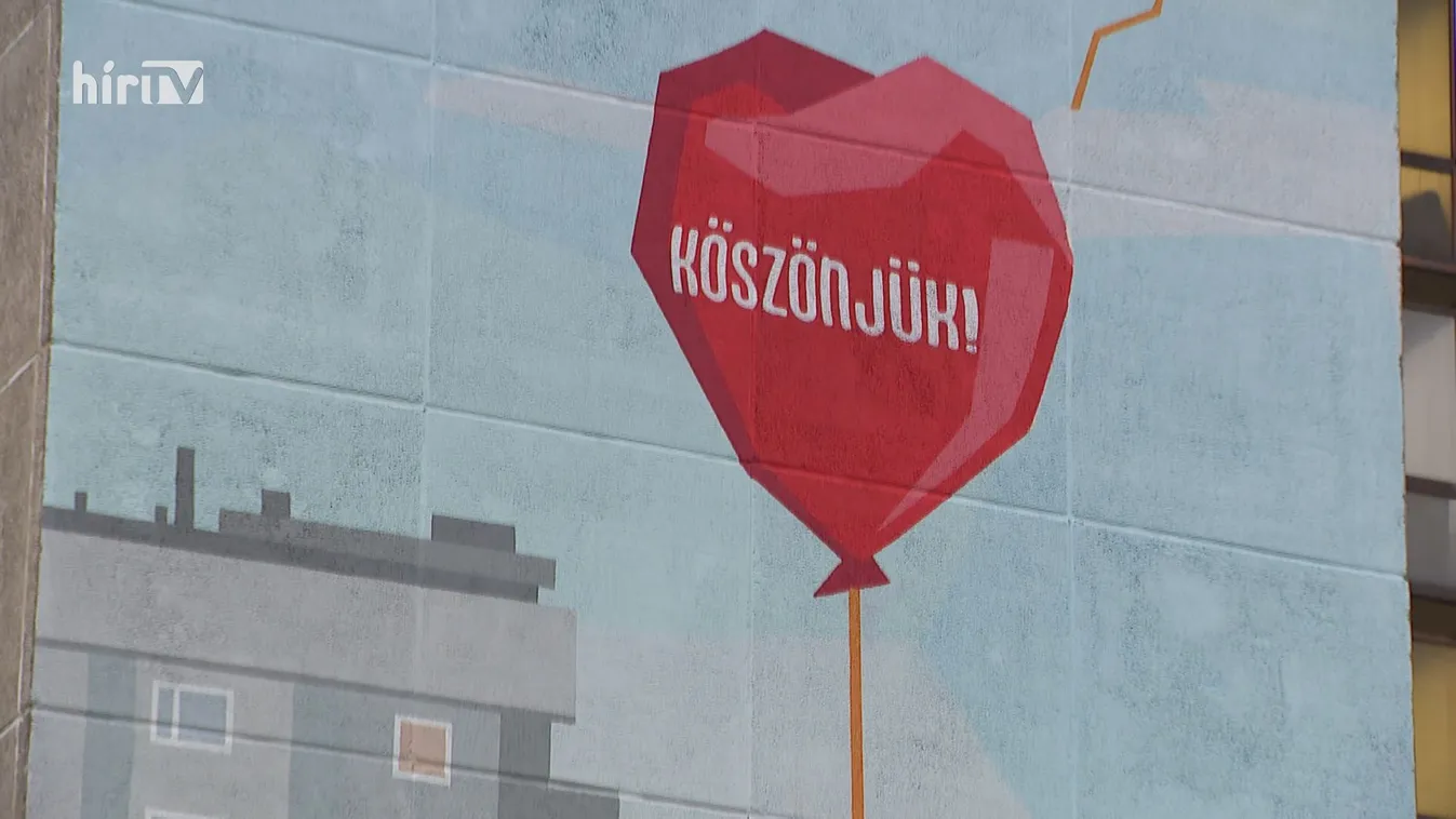 Köszönet az egészségügyi dolgozóknak