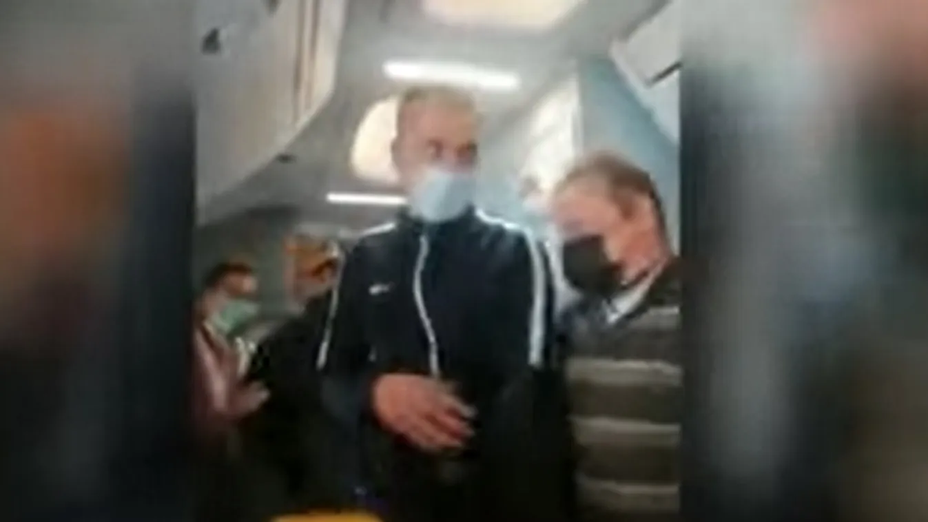 Őrjöngő férfi miatt tört ki pánik a Budapestre érkező repülőgépen