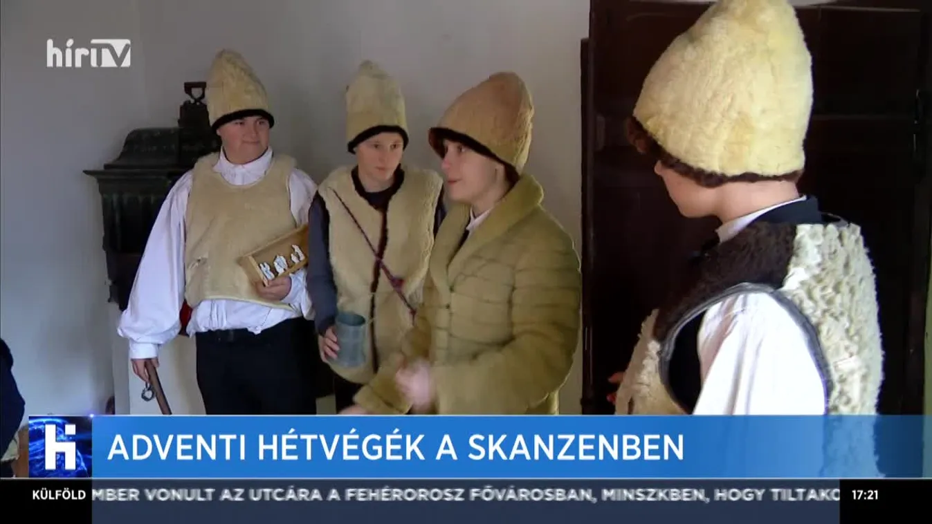 Adventi hétvégék a skanzenben
