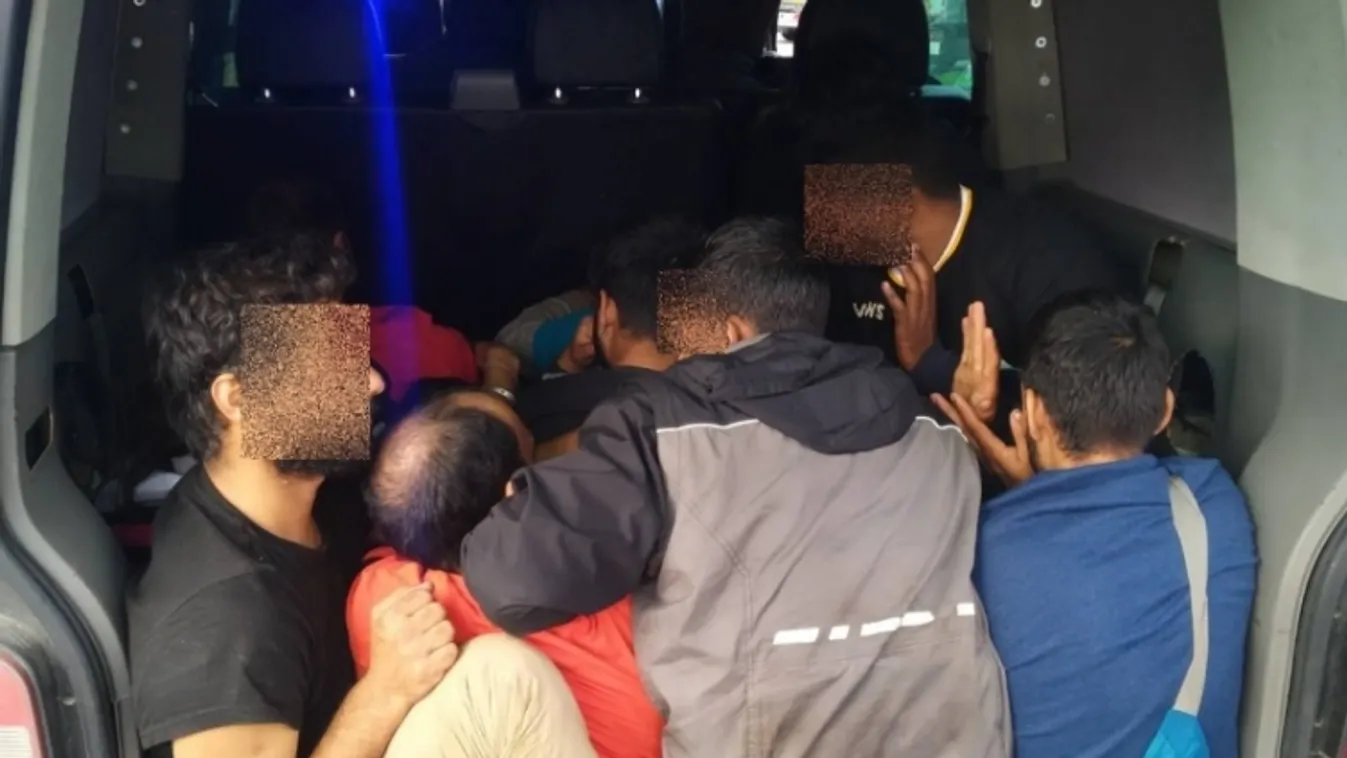 Embercsempész rendőrkézen