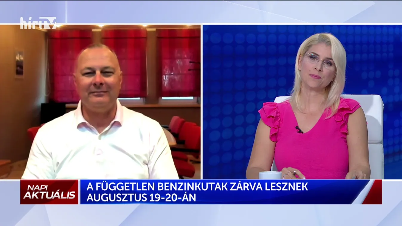 A független benzinkutak zárva lesznek augusztus 19-20-án