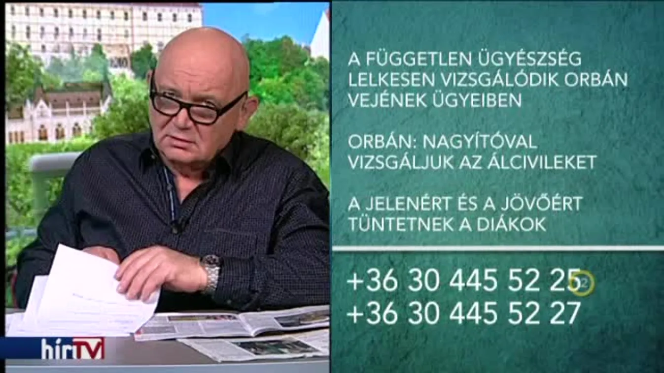 Orbán: Nagyítóval vizsgáljuk az álcivileket