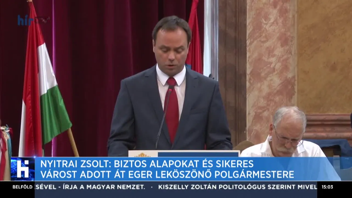 Nyitrai Zsolt: Biztos alapokat és sikeres várost adott át Eger leköszönő polgármestere