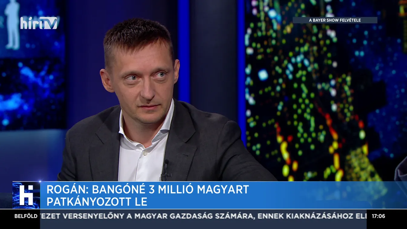 Rogán Antal: Bangóné 3 millió magyar embert patkányozott le