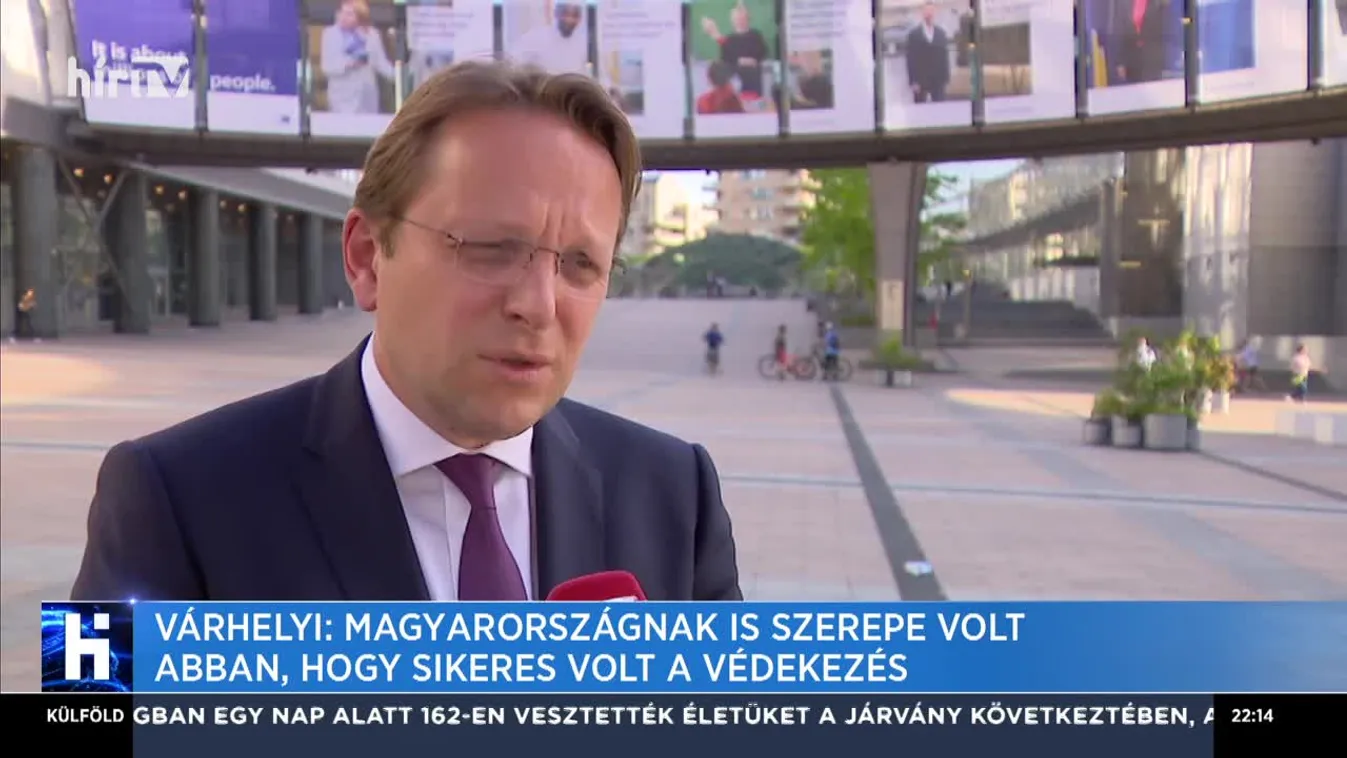Várhelyi: Magyarországnak is szerepe volt abban, hogy sikeres volt a védekezés