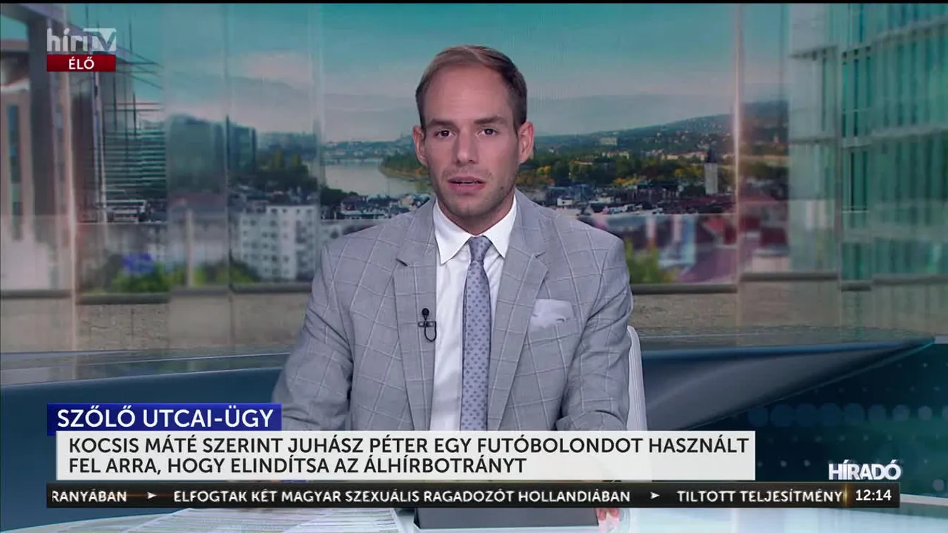 KOCSIS MÁTÉ SZERINT JUHÁSZ PÉTER EGY FUTÓBOLONDOT HASZNÁLT FEL ARRA, HOGY ELINDÍTSA AZ ÁLHÍRBOTRÁNYT