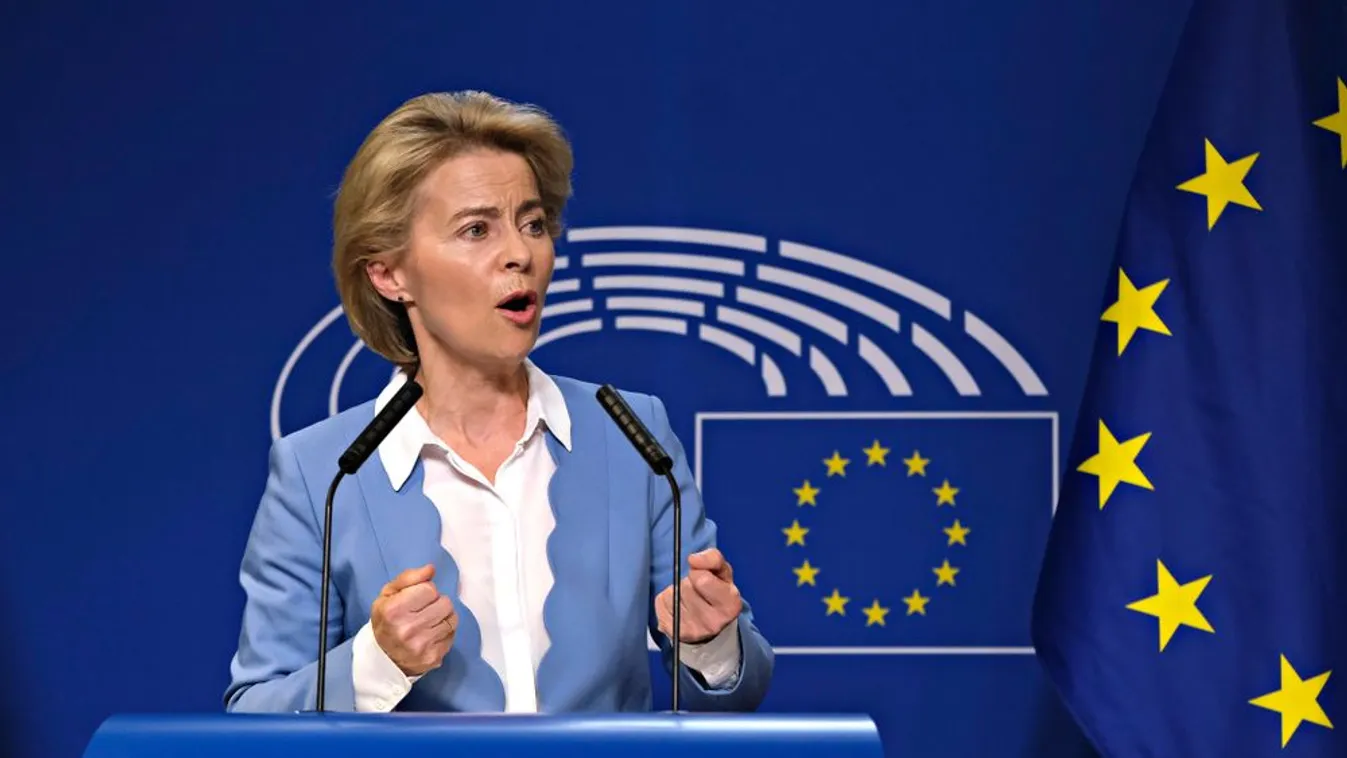 Von der Leyen búcsút inthet az elnöki székének