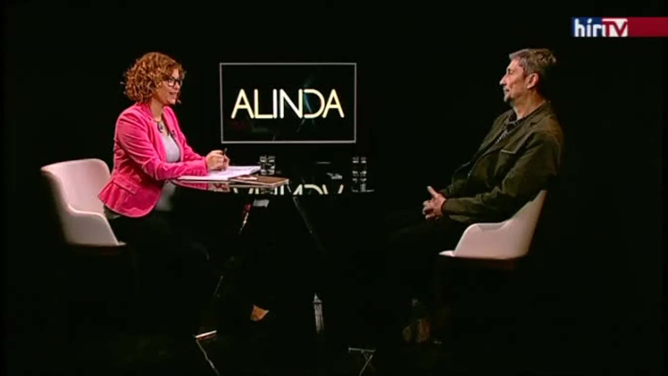 Alinda vendége Morcsányi Géza dramaturg, műfordító