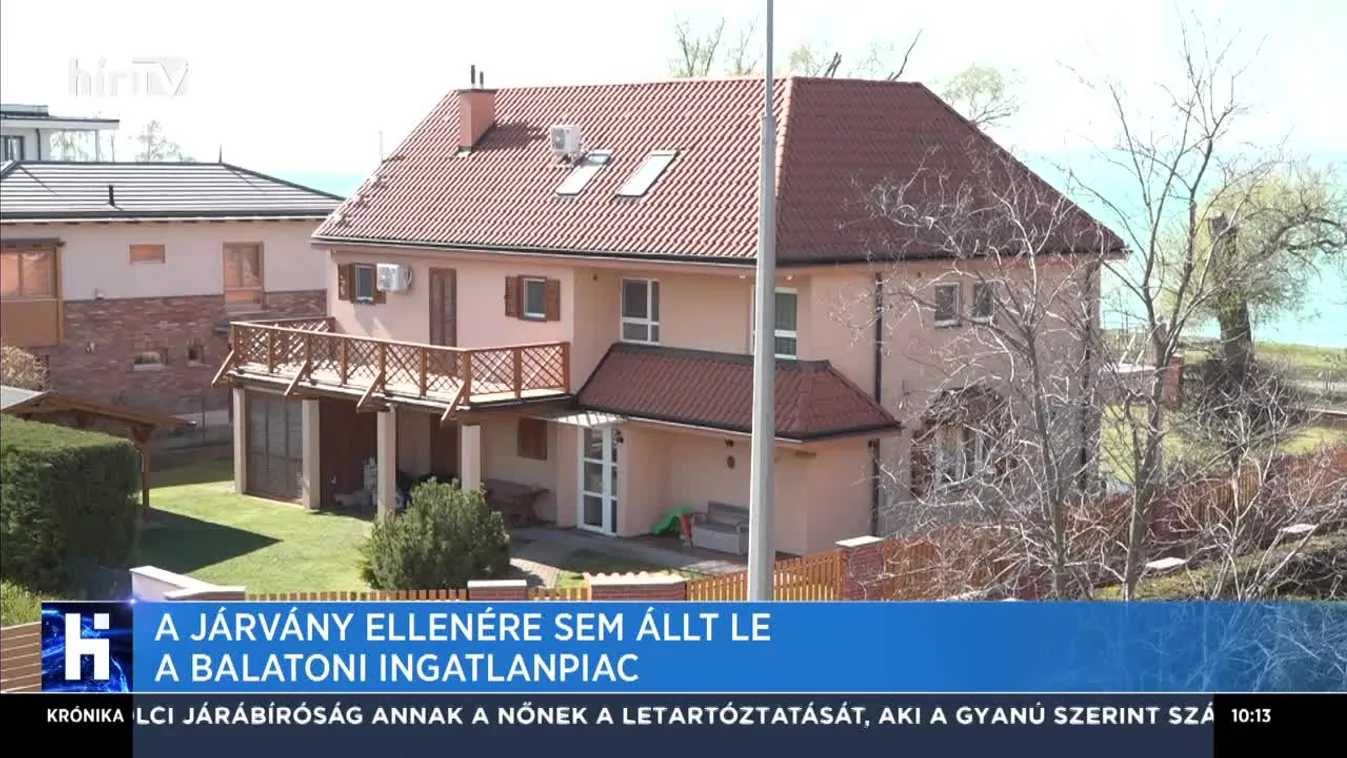 A járvány ellenére sem állt le a balatoni ingatlanpiac