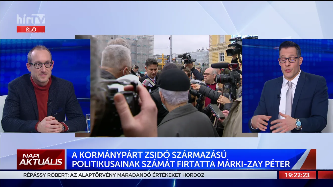 A kormánypárt zsidó származású politikusainak számát firtatta Márki-Zay Péter