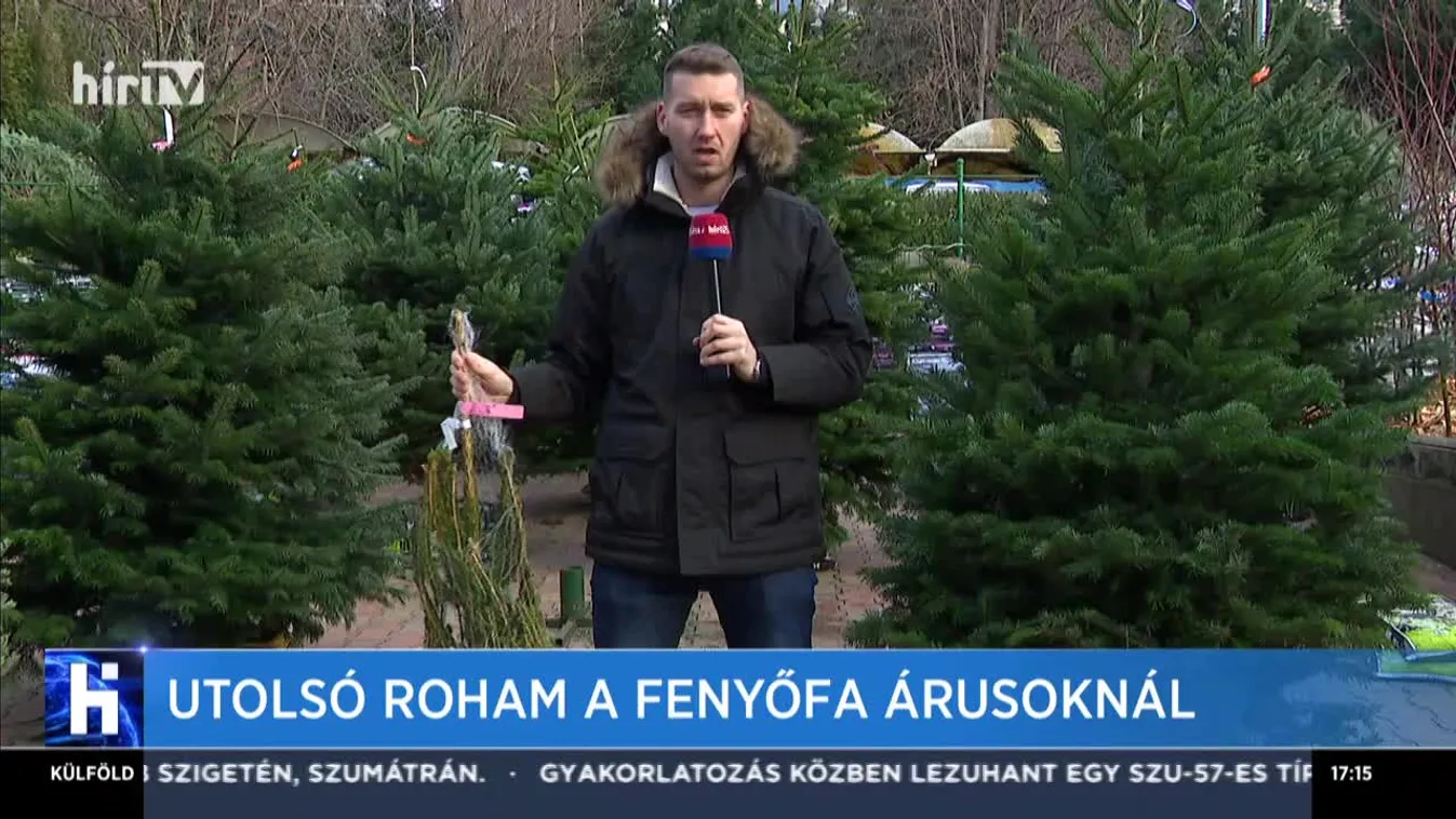 Utolsó roham a fenyőfa árusoknál