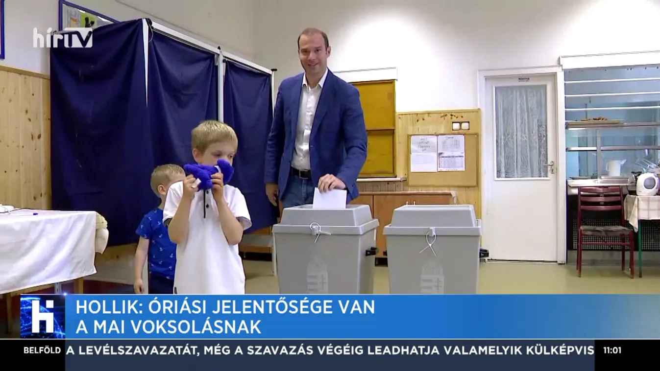 Hollik: Óriási jelentősége van a mai voksolásnak