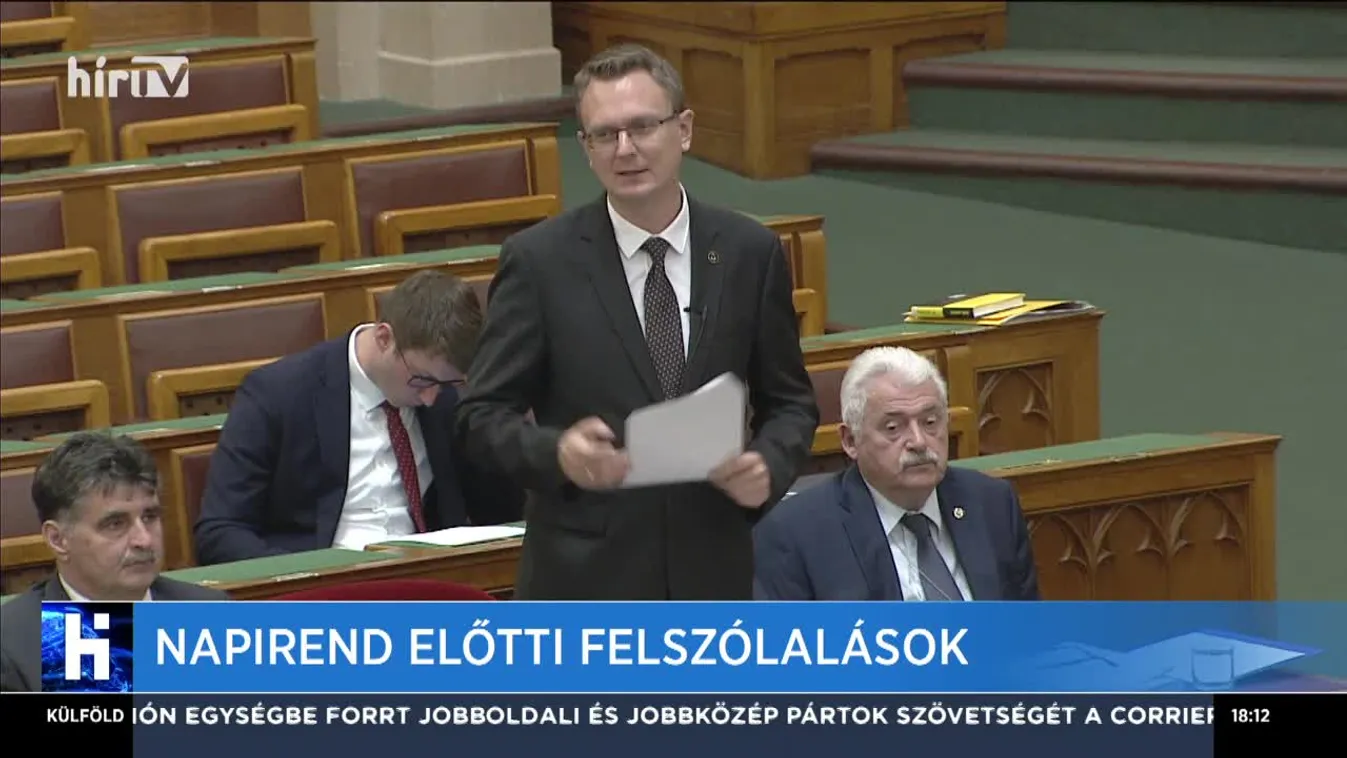Napirend előtti felszólalások