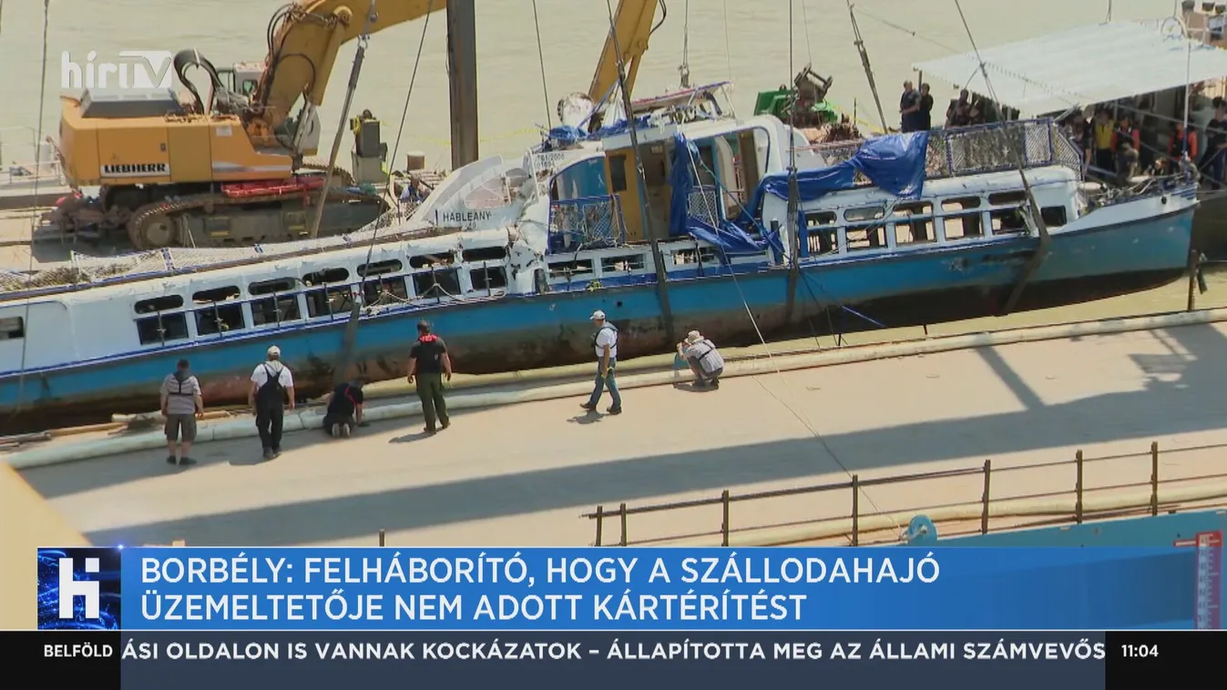 Borbély: Felháborító, hogy a szállodahajó üzemeltetője nem adott kártérítést