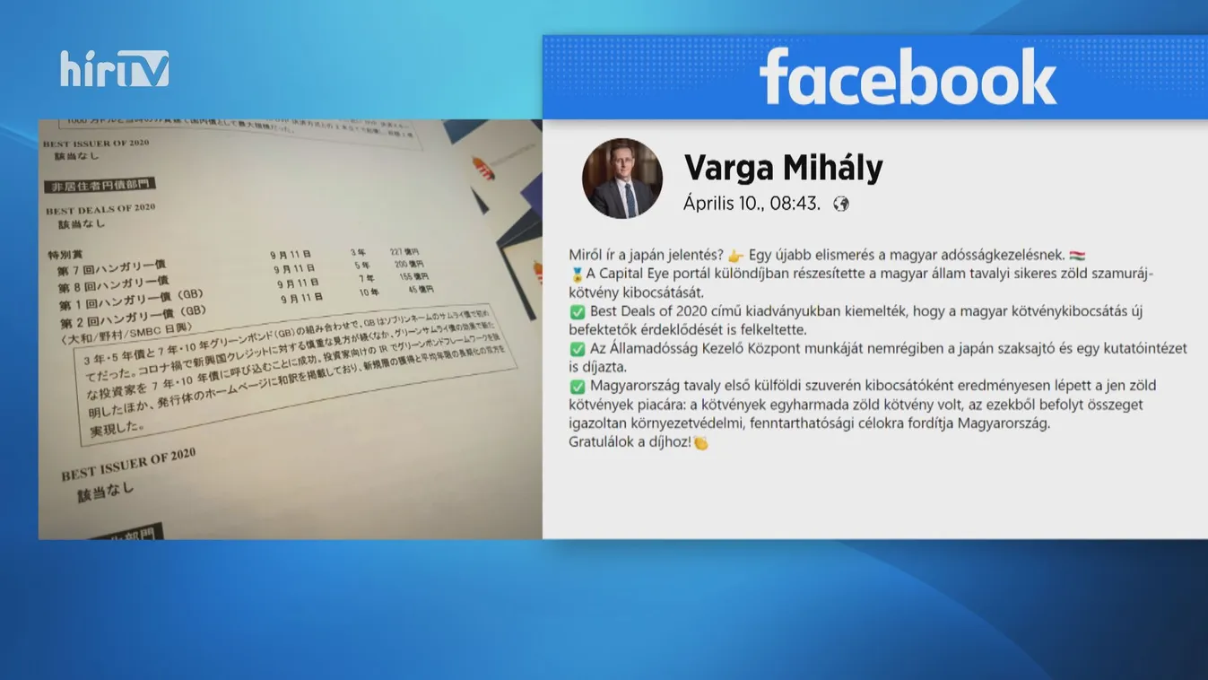 Újabb elismerést kapott a magyar adósságkezelés