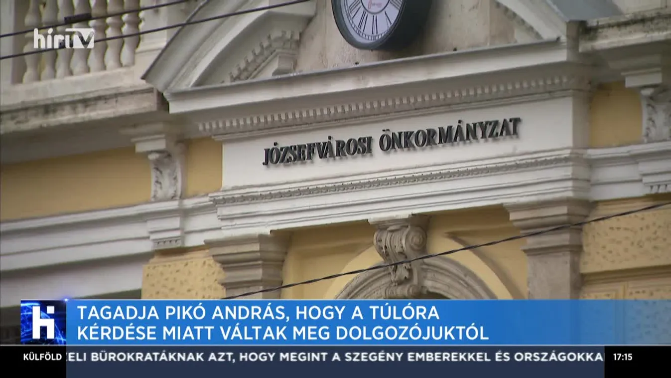 Tagadja Pikó András, hogy a túlóra kérdése miatt váltak meg dolgozójuktól