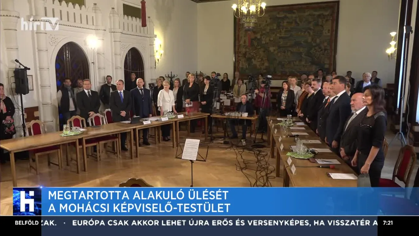 Megtartotta alakuló ülését a mohácsi képviselő-testület