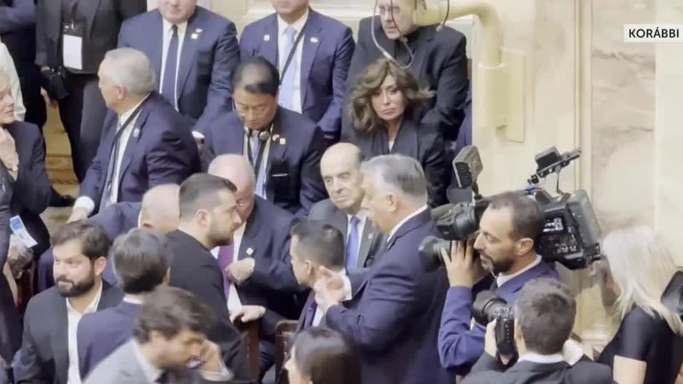 Orbán Viktor: Magyarország nem az az ország, amely térdre esik az ukrán elnök előtt + videó