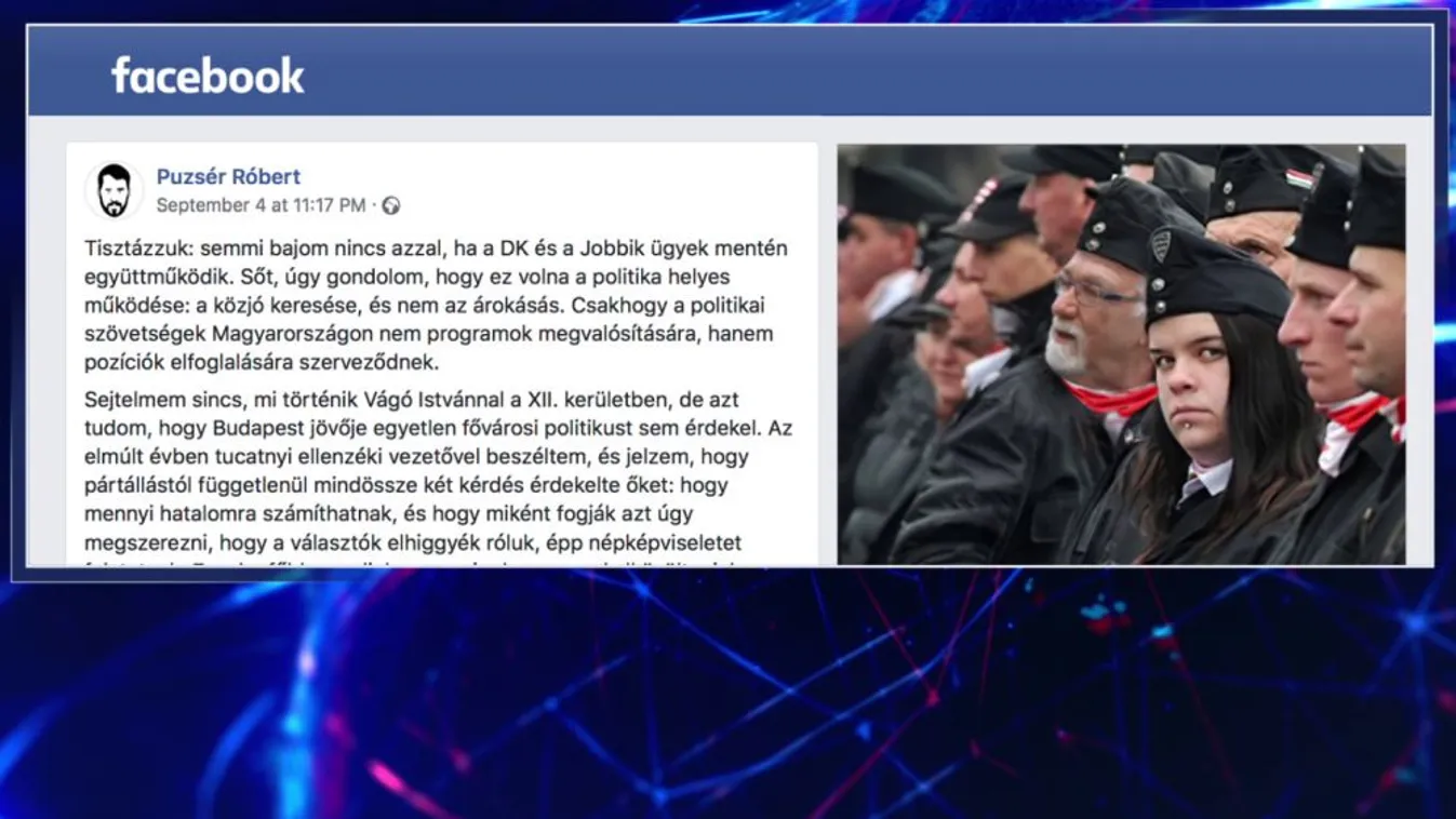 Gárdista egyenruhába öltöztette Puzsér Vágó Istvánt