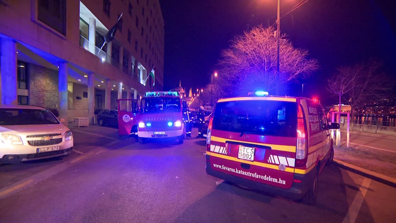 Nyomozást indított a rendőrség az Országgyűlés Irodaházában keletkezett füst miatt