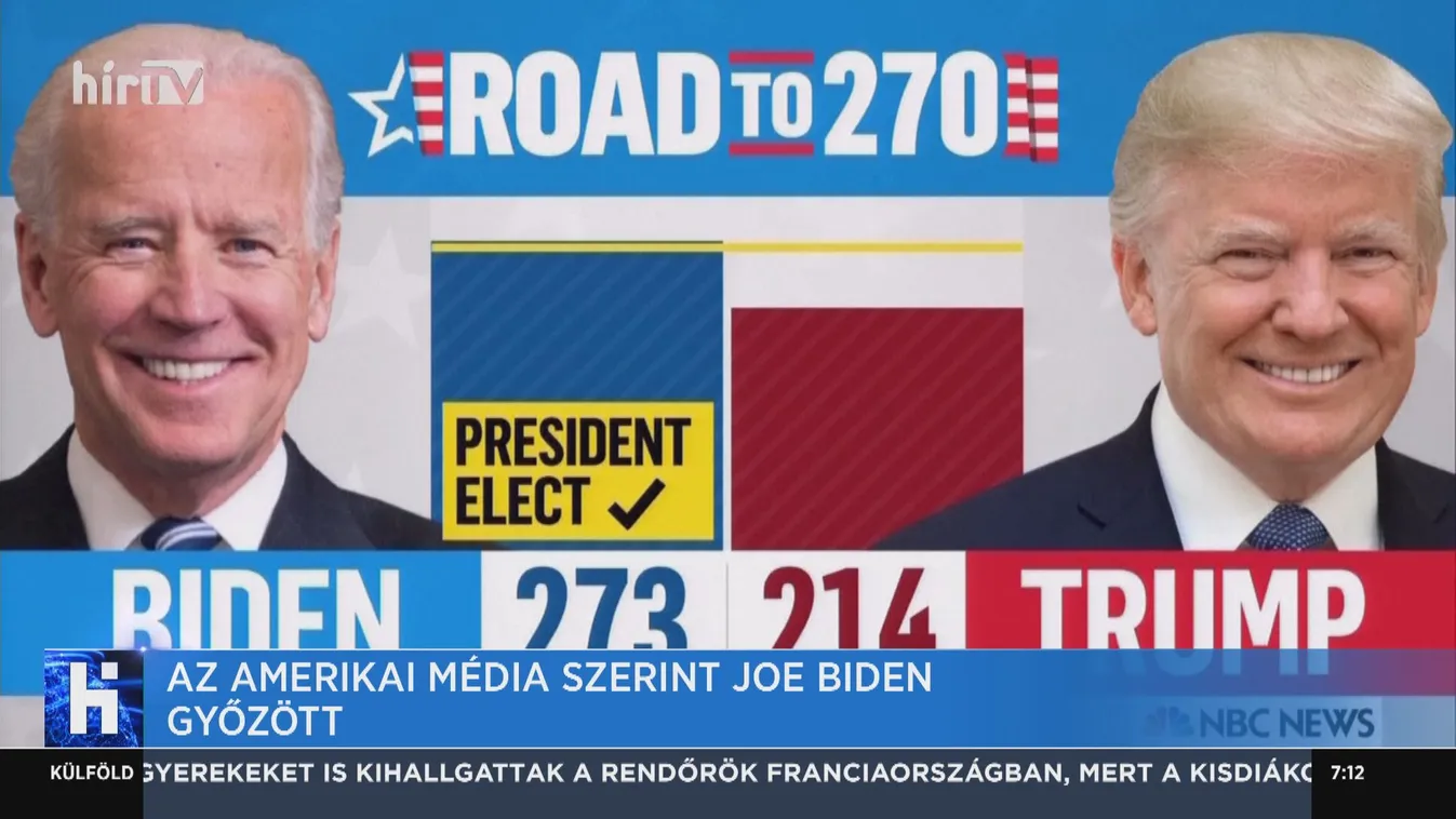 Az amerikai média szerint Joe Biden győzött