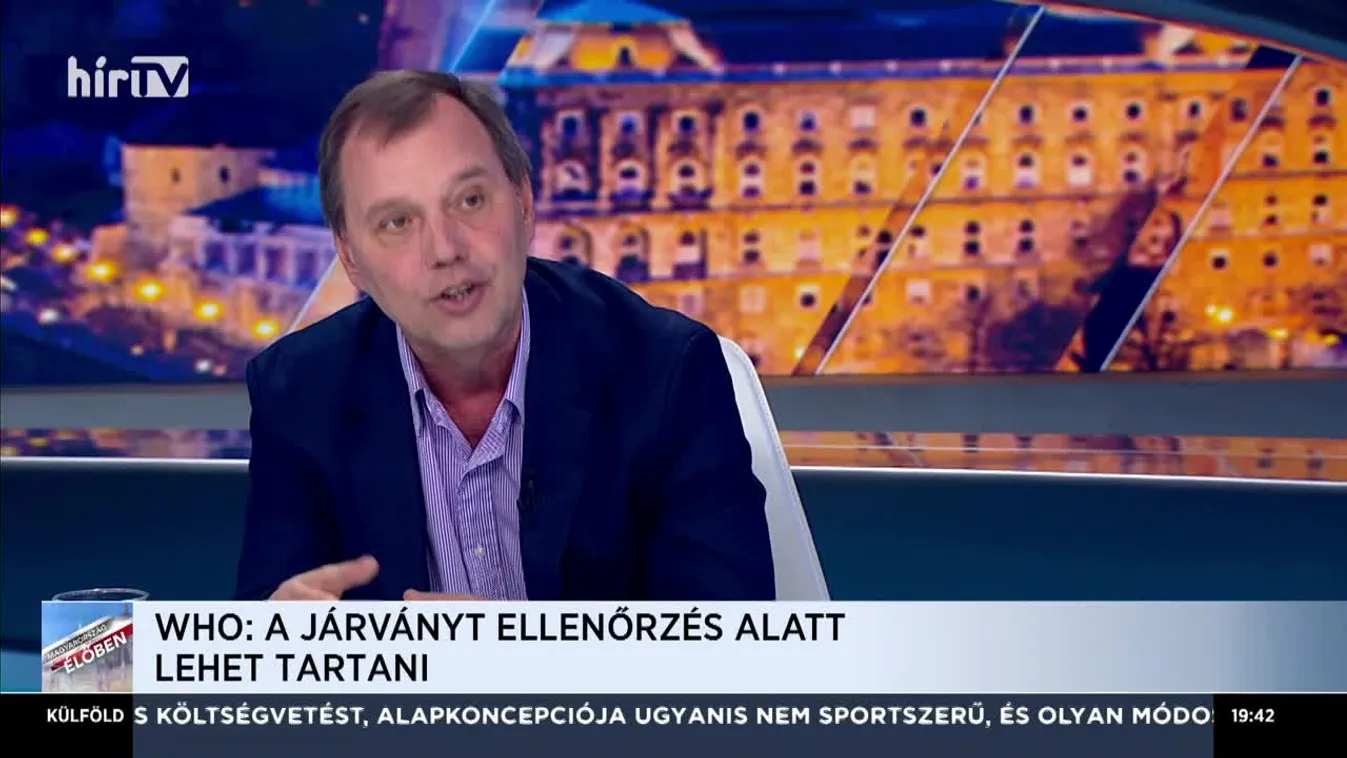 Dr. Szlávik János: A vírus gócpontja Kínában van, ahogy járvány is csak Kínában van