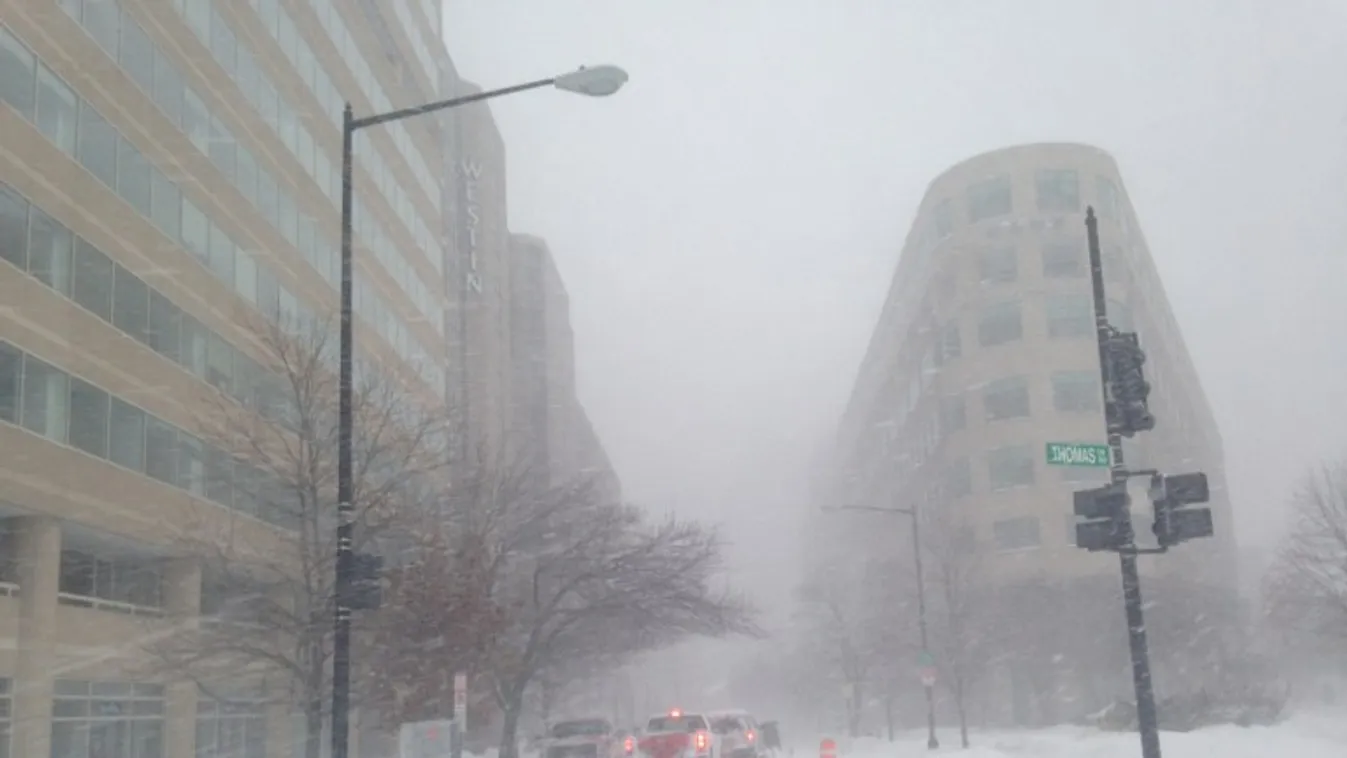 Hóhelyzet: megállt az élet az Amerikában