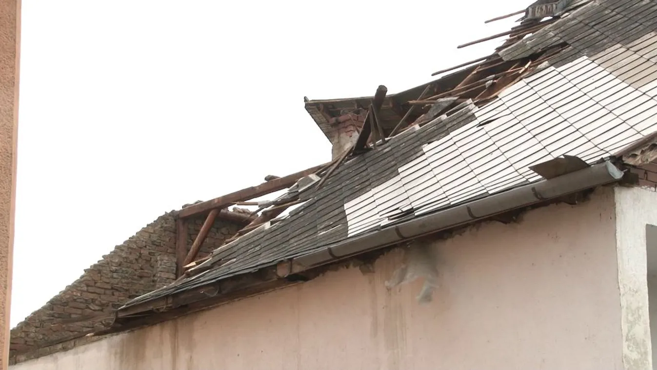 Tíz perc alatt elképesztő pusztítást végzett a vihar