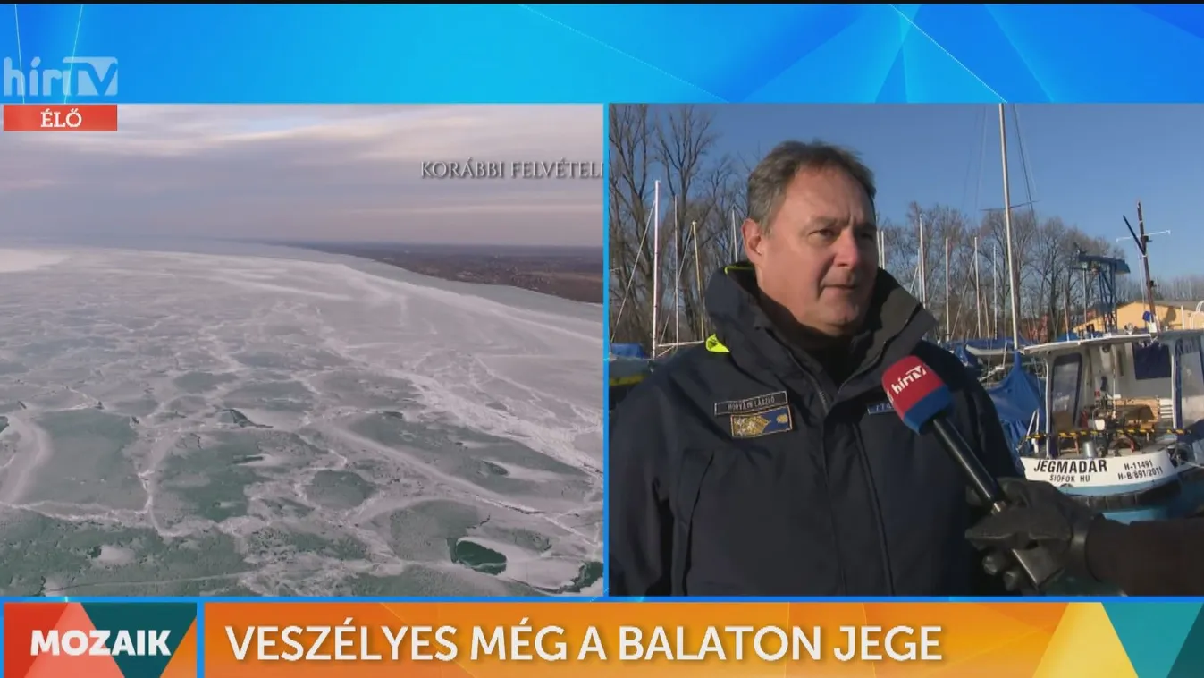 Mozaik - Veszélyes még a Balaton jege