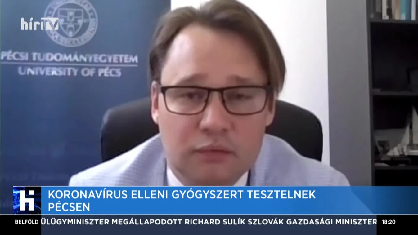 Koronavírus elleni gyógyszert tesztelnek Pécsen