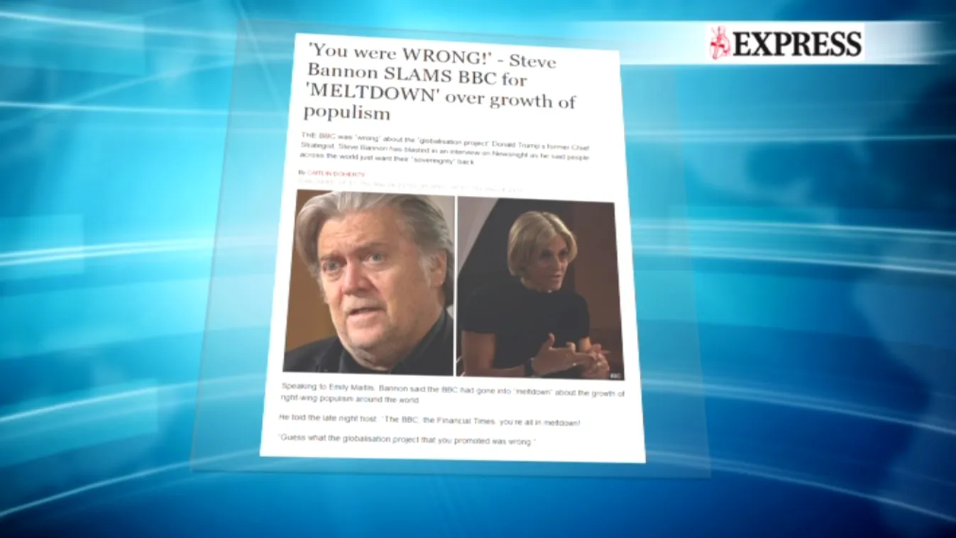 Steve Bannon: A Fidesz nem a világ vége