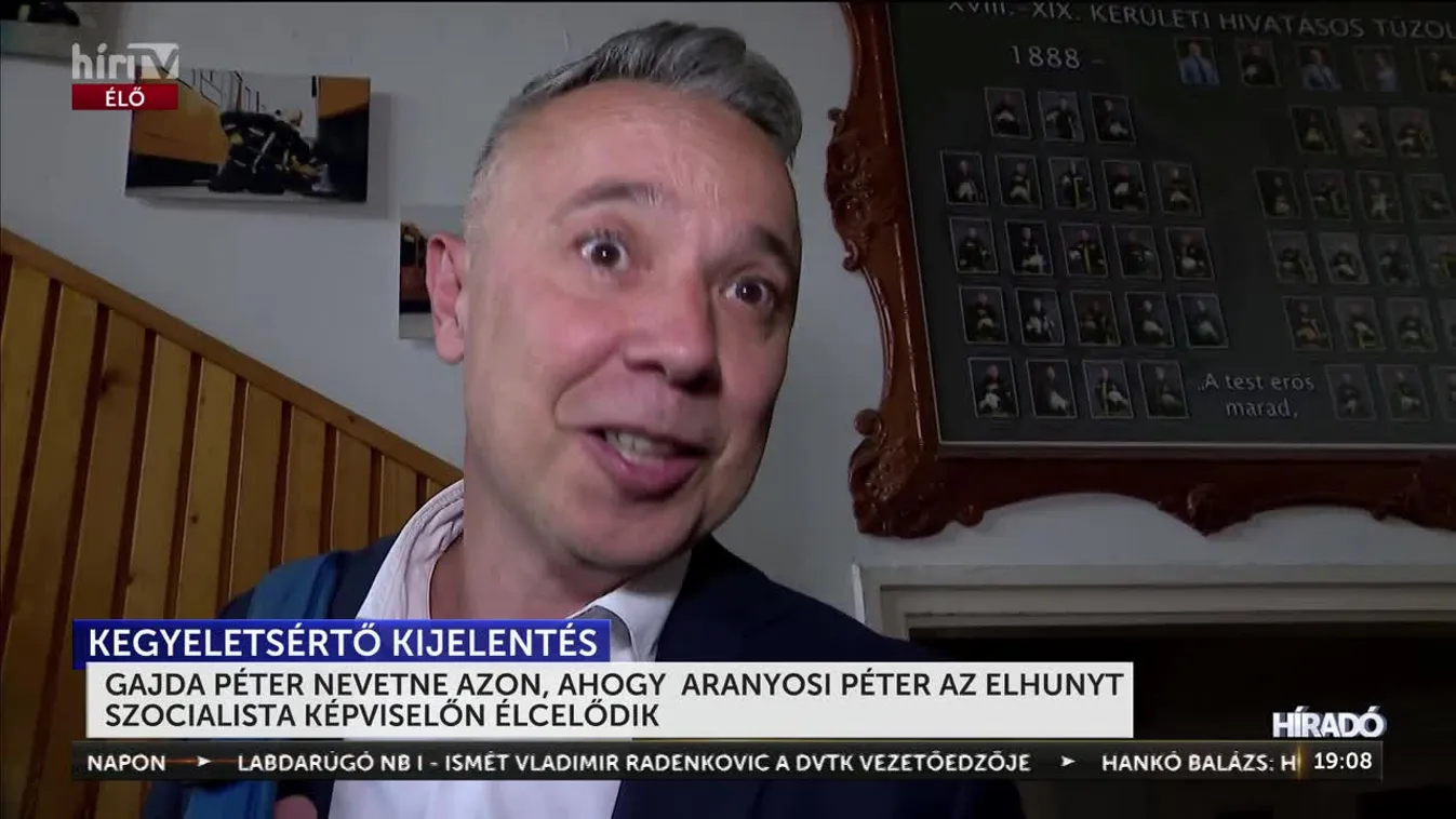 Bevédte Aranyosi Pétert és nevetne néhai párttársa sértegetésén Kispest polgármestere + videó