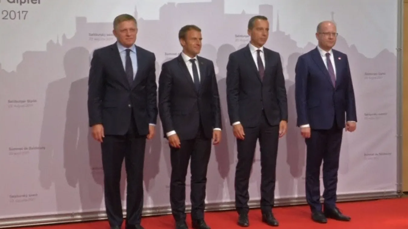 Macron a slavkovi hármassal egyeztetett