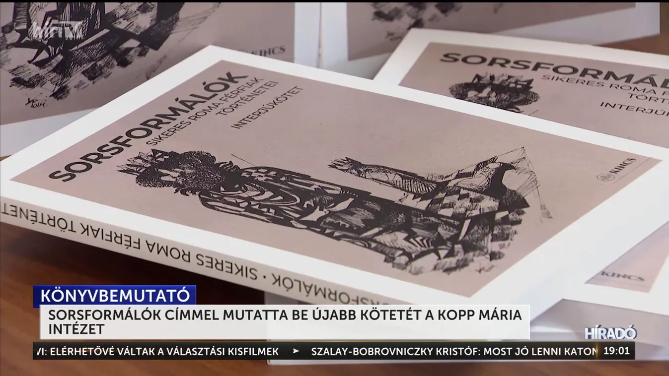 Sorsformálók címmel mutatta be újabb kötetét a Kopp Mária Intézet + videó