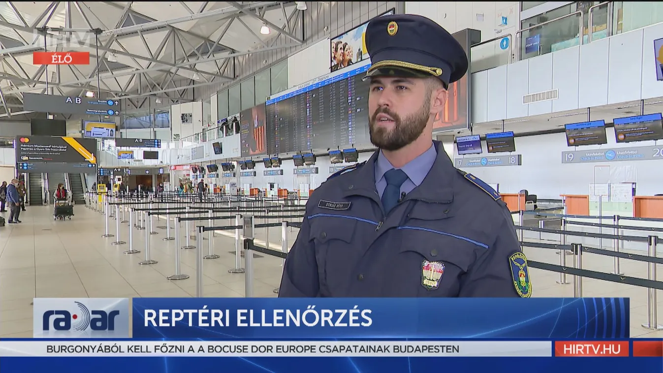 Radar - Reptéri ellenőrzés