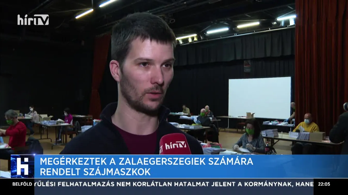 Megérkeztek a zalaegerszegiek számára rendelt szájmaszkok