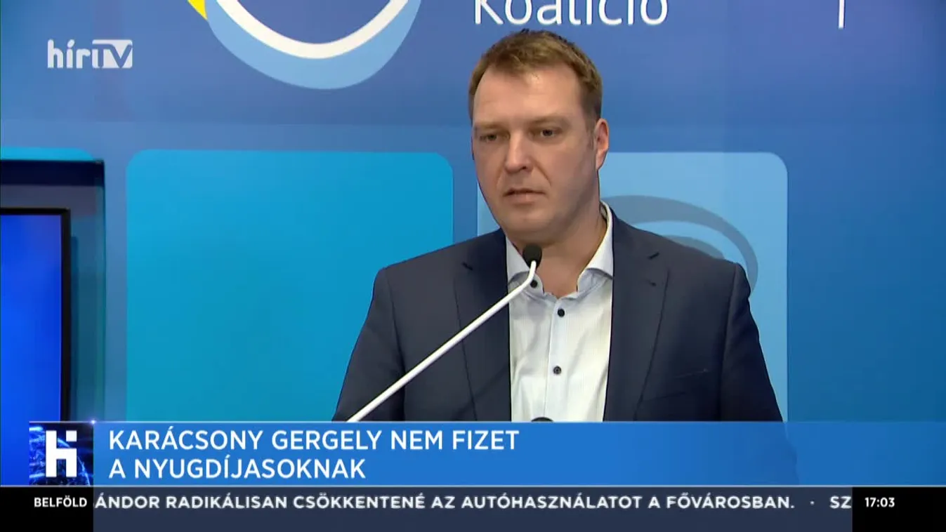Karácsony Gergely nem fizet a nyugdíjasoknak