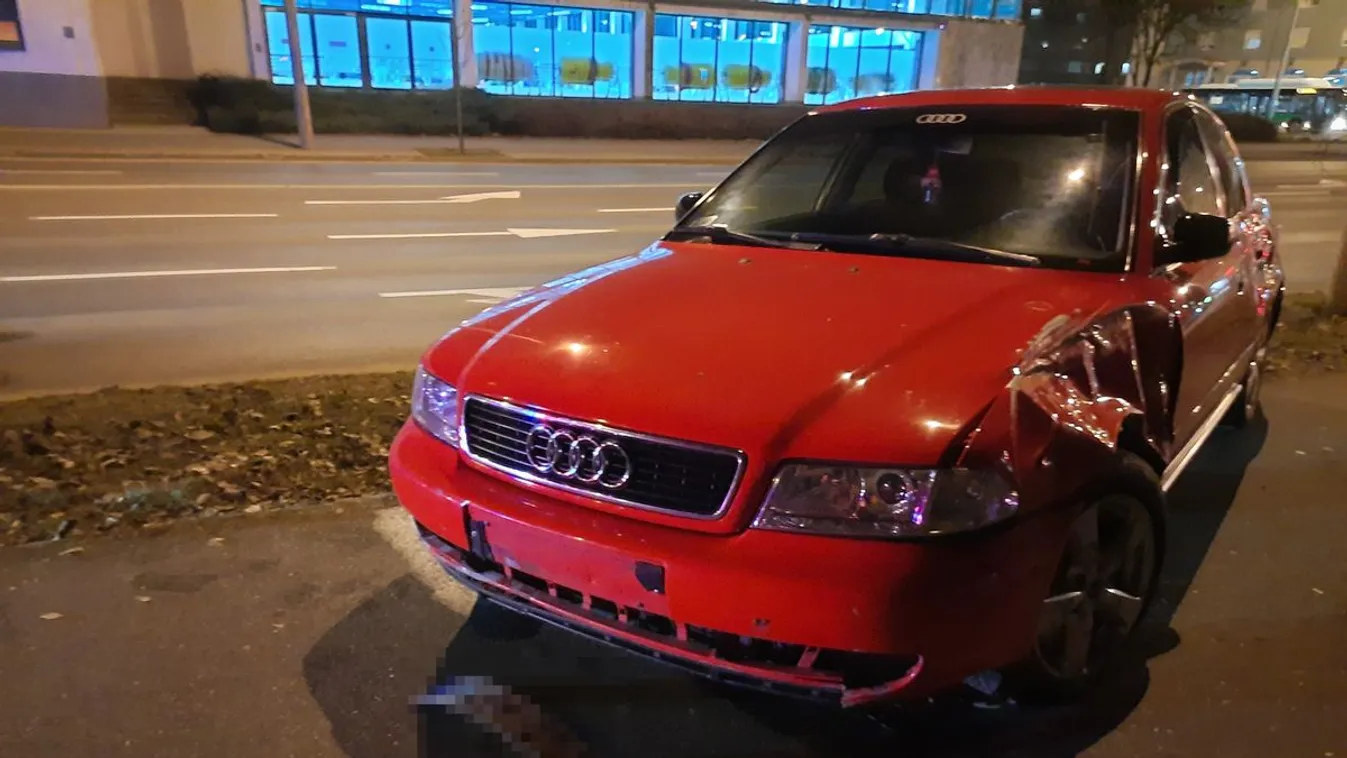 Rosszul lett vezetés közben, az autó pusztításba kezdett Nyíregyházán!