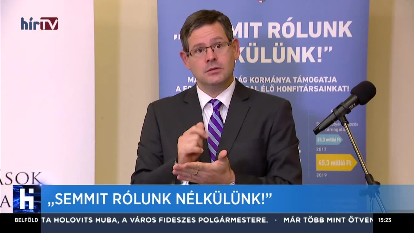 "Semmit rólunk nélkülünk"