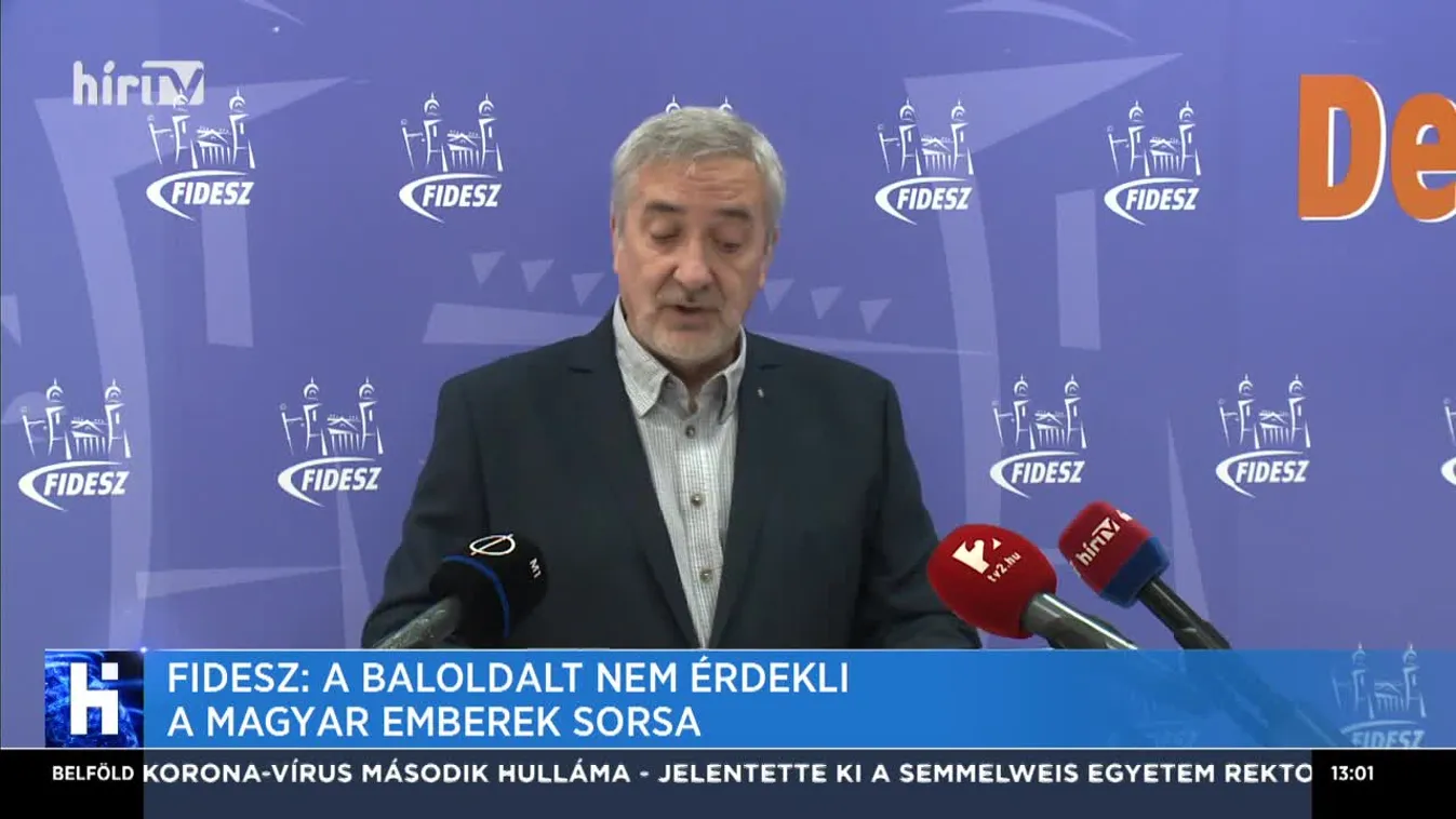 Halász János: A baloldal továbbra sem segít a járvány elleni harcban