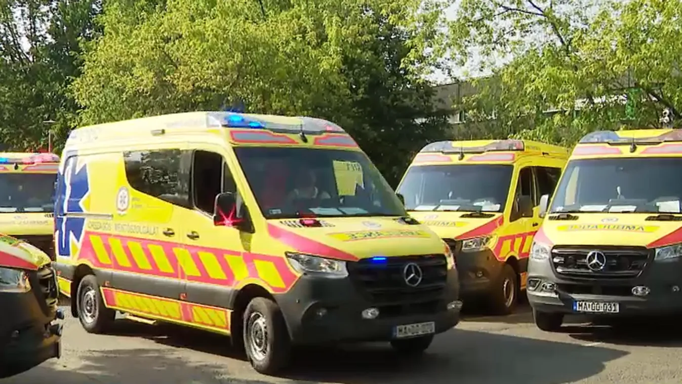 Újabb mentőautókkal bővült az Országos Mentőszolgálat flottája