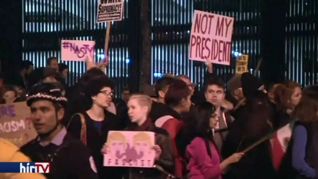 Amerika-szerte tüntetnek Trump ellen – Lapzárta