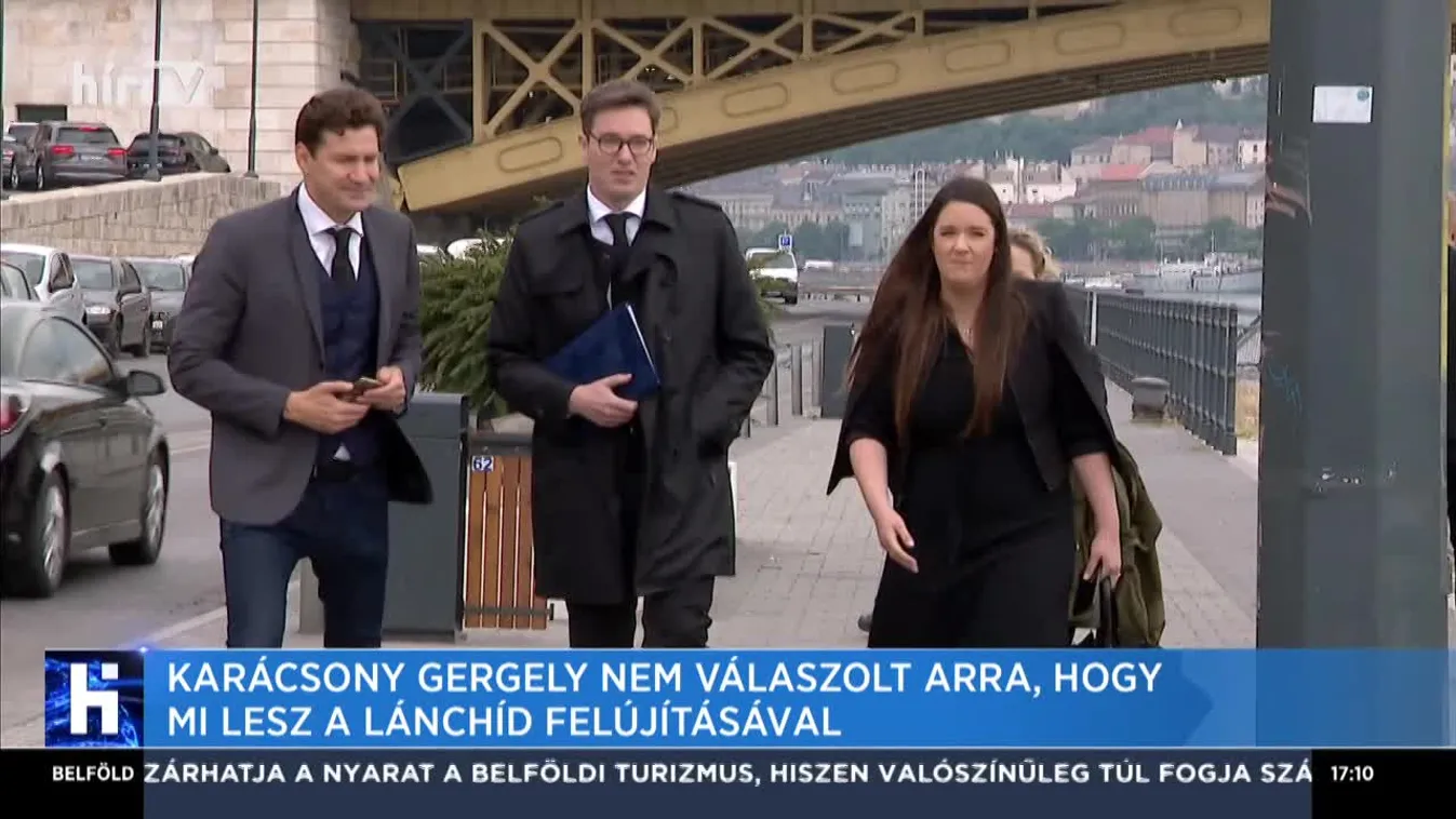 Karácsony Gergely nem válaszolt arra, hogy mi lesz a Lánchíd felújításával