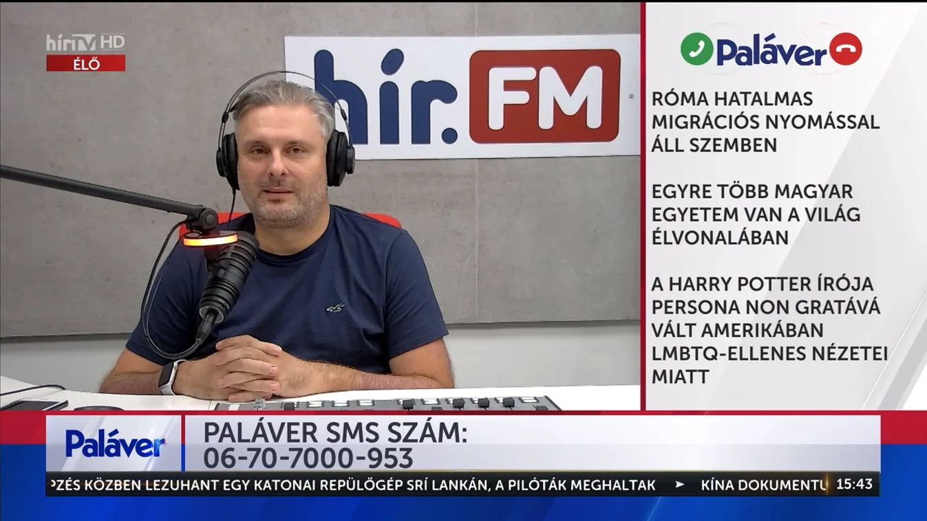 Paláver: Róma hatalmas migrációs nyomással néz szembe